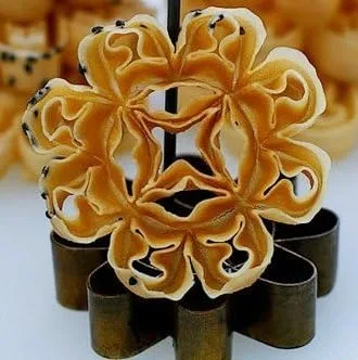 Miniatura 2 de Fabricante de moldes de latón para postres tailandeses, galletas de sésamo fritas Dorg Jorg, cocina tailandesa vendida por Tamegems (grande)