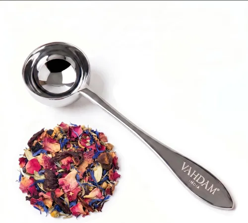 Cuchara de medida perfecta para té de hojas sueltas | Cuchara de té de acero inoxidable de calidad premium | Cucharadas de medida perfectas para