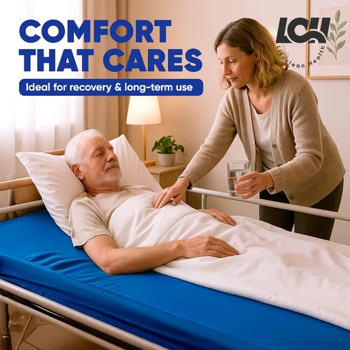 Miniatura 8 de Livaclean Health Colchón para cama de hospital, tamaño individual XL, 80 x 36 x 6 pulgadas, colchón médico de espuma viscoelástica de gel de 1.181