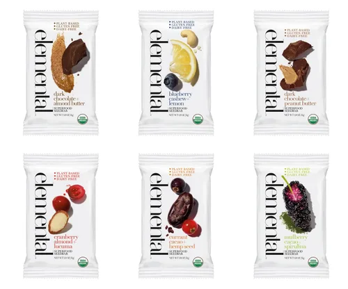 Miniatura 11 de Elemental Superfood Seedbars - Limón de anacardo y arándano, 1.8 onzas, paquete de 12, 100% orgánico certificado, verificado sin OMG, sin gluten