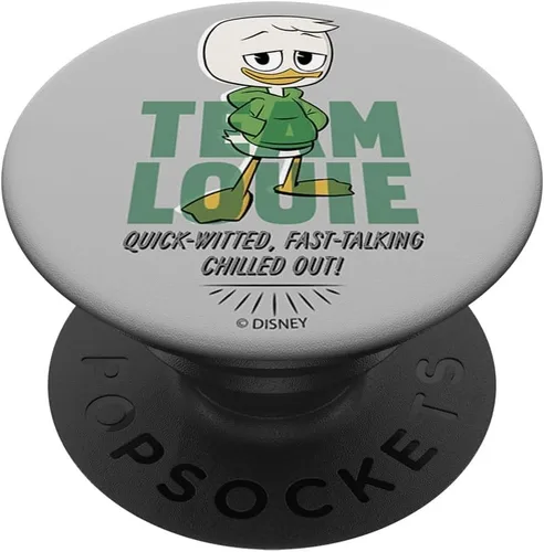 Disney DuckTales Team Louie Portrait PopSockets PopGrip: agarre intercambiable para teléfonos y tabletas