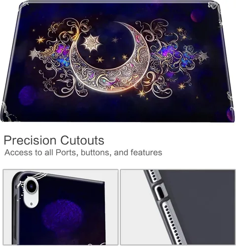 Miniatura 3 de Funda para iPad de 10.ª generación 2022, iPad de 10.9 pulgadas, iPad (A16) de 11ª generación de 11 pulgadas (2025), funda delgada de piel sintética