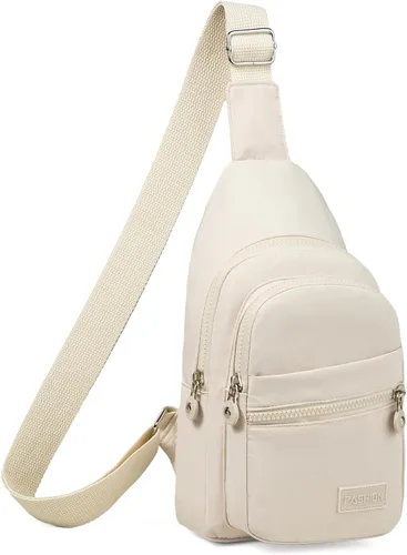 Miniatura 19 de Banelu Mochila Pequeño Bolso Bandolera para Mujeres de Moda, Bolso Pequeño de Cadera de Cruz Mochila de Senderismo de Viaje