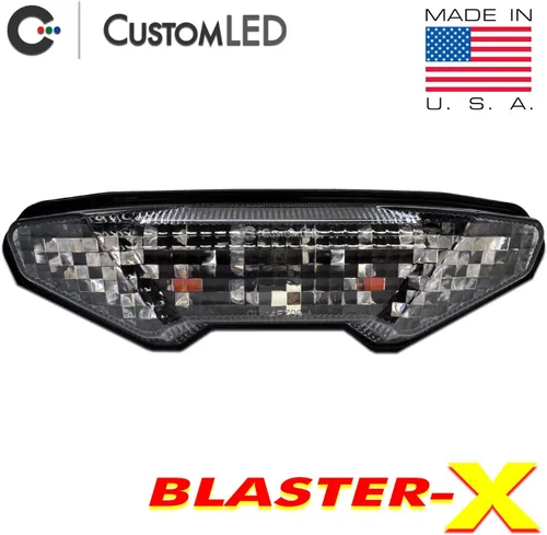 Miniatura 2 de Blaster-X - Luz trasera LED integrada para Yamaha FZ-10 / MT-10 2016-2021 (lente transparente)