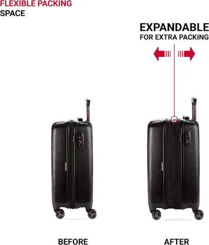 Miniatura 5 de SWISSGEAR 7272 - Maleta rígida y expandible con ruedas giratorias