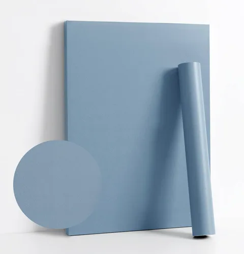 Miniatura 26 de Dimoon Papel Tapiz Verde de 236''x23.6'' para Despegar y Pegar Papel de Contacto Moderno Autoadhesivo Papel de Pared Removible Amigable para Verde