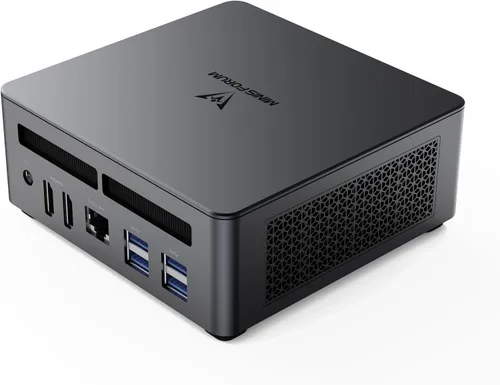 Miniatura 9 de MINISFORUM DeskMini UM690L Slim Mini PC AMD Ryzen 9 6900HX PC pequeña, 16 GB LPDDR5 RAM+512 GB PCIe4.0 SSD, salidas HDMI/DP/USB4, LAN 2.5G, WiFi 6E
