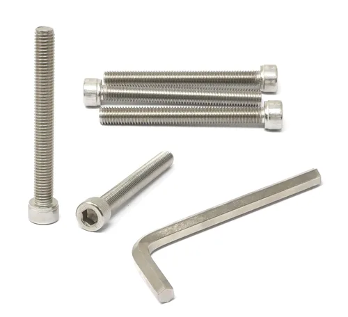 Miniatura 236 de iexcell 25 piezas M4 x 60/65/70/75/3.150 in paso de rosca 0.028 in acero inoxidable 304 cabeza hexagonal Tornillos Tornillos surtido Kit