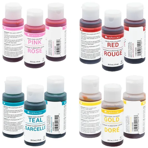 Miniatura 3 de LorAnn - Surtido de colores líquidos para alimentos