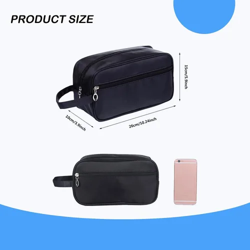 Miniatura 6 de Tumecos Kit de aseo Dopp Organizador de electrónica de viaje, bolsa de accesorios de afeitado
