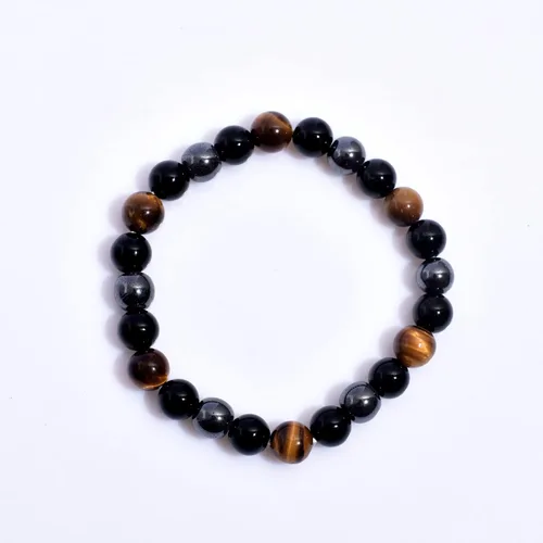 Miniatura 3 de Pulsera de cuentas, protección curativa de energía para chakras, alivia el estrés y la ansiedad, regalo para hombres y mujeres, 0.315 in