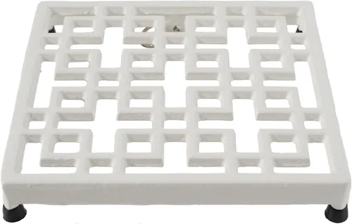 Miniatura 11 de JOGREFUL Alfombrillas salvamanteles de hierro fundido, soportes para ollas de cocina para mesa o encimeras Portect, resistentes al calor para Rojo