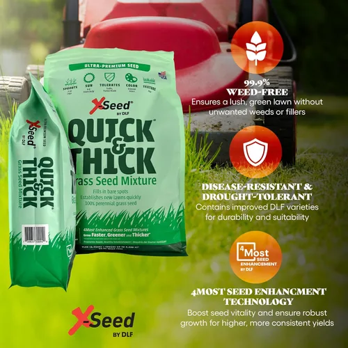 Miniatura 2 de Mezcla de semillas de césped X-Seed Ultra Premium, rápido y grueso, North