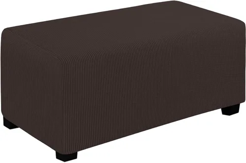 Miniatura 96 de Easy-Going Funda Elástica para Otomana Taburete de Almacenamiento Plegable Protector de Muebles Funda Rectangular Suave con Parte Inferior Elástica