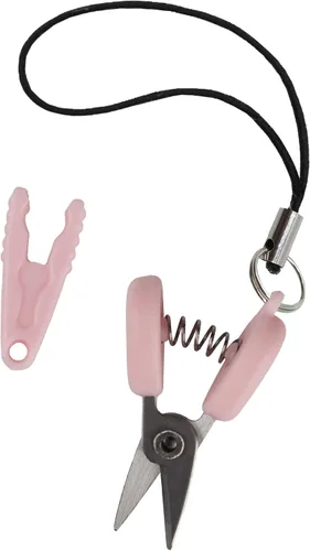 Miniatura 12 de JubileeYarn Itty Bitty Snippy - Tijeras de llavero portátiles compatibles con la TSA, color blanco, 1 par