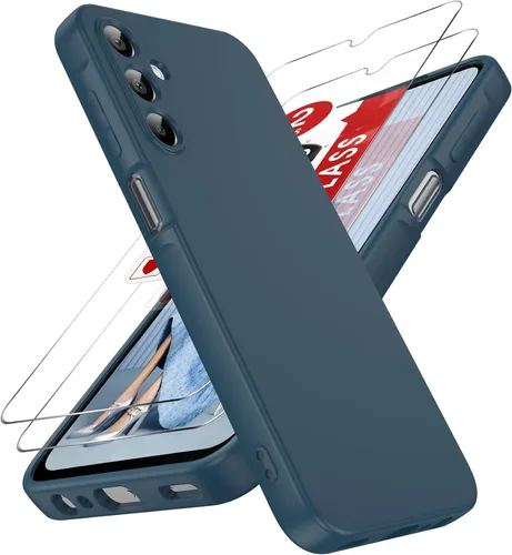 Miniatura 79 de LeYi Funda para Motorola Moto G Play 4G 2024: Funda para Moto G Play 4G 2024 con funda delgada y antiarañazos, silicona líquida a prueba de golpes