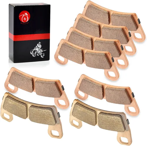 Miniatura 4 de Kit de pastillas de freno sinterizadas delanteras y traseras compatibles con Polaris RZR S 900 EPS 2015-2020 RZR S 1000 2016-2022 de 2 plazas