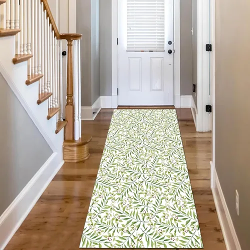 Miniatura 5 de Alfombra lavable de pasillo, 3.3 ft, 59.1 in, 98.4 in, 9.8 ft, 137.8 in, 177.2 in, 16.4 ft, 216.5 in, 19.7 ft, plegable, súper suave, moderna