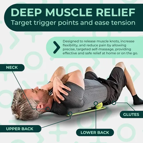 Miniatura 2 de Deep Recovery Body Track (16 pulgadas) Punto de gatillo, masaje de tejido profundo y herramienta de terapia deportiva (bolas se venden por separado)