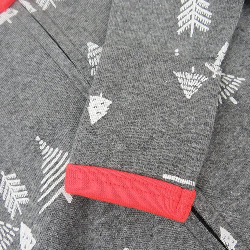 Miniatura 2 de HonestBaby Sleep and Play Footed Holiday Pajamas One-Piece Sleeper Zip-front Organic Cotton PJs BabyBoys,Girls,Unisex(LEGACY)
