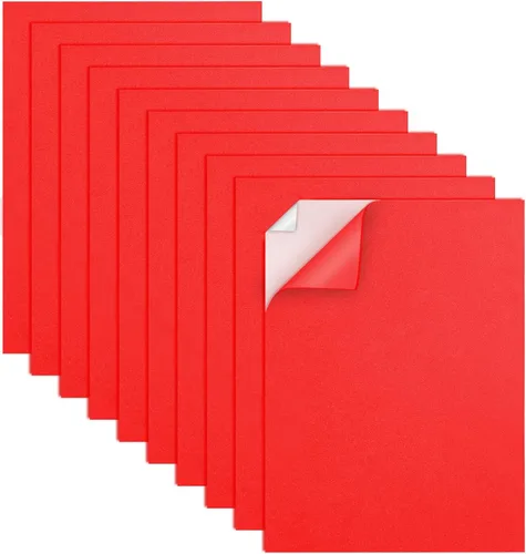 Miniatura 9 de MEARCOOH Hojas de Espuma Autoadhesivas, Blancas de 9x12 Pulgadas 2mm Papel de Espuma EVA Adhesivo para Manualidades Fabricación de Tarjetas Marcos