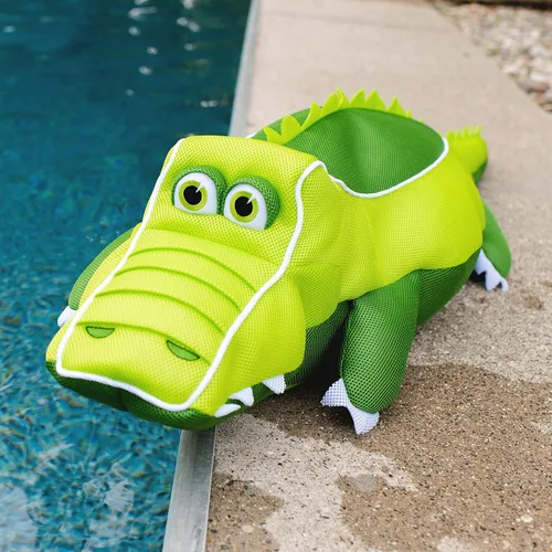 Miniatura 4 de Big Joe Pool Petz Animal Pool Toy Float Cocodrilo (Alligator)