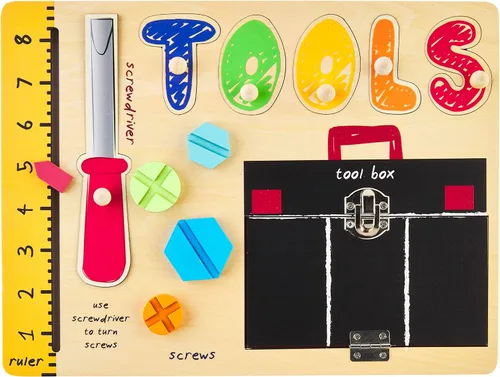 Miniatura 3 de Mud Pie Rompecabezas de tablero ocupado para niñas pequeñas, baile