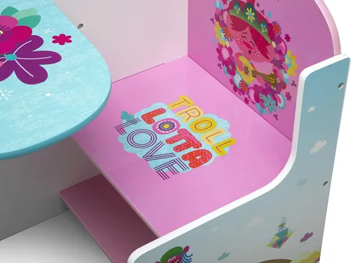 Miniatura 11 de Delta Children Escritorio con silla con contenedor de almacenamiento + diseño y almacenamiento de 6 contenedores organizador de almacenamiento