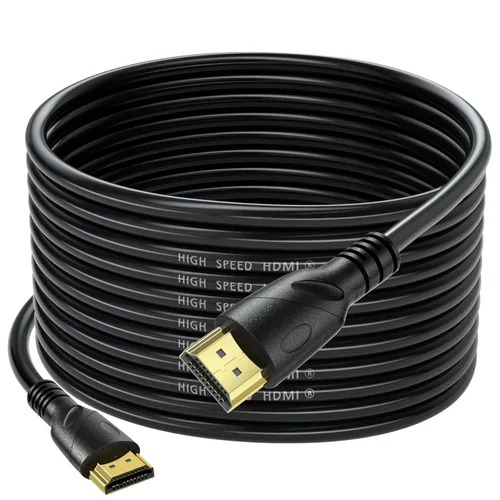 Miniatura 11 de Cable HDMI 4K de 100 pies de ultra alta velocidad HDMI 2.0 cable 4K @60Hz 18 gbps, conector chapado en oro, retorno de audio y video Ethernet