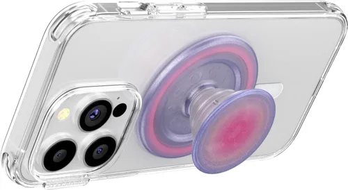Miniatura 3 de PopSockets Soporte para teléfono MagSafe con patas, soporte magnético, parte superior intercambiable, agarre seguro para fundas MagSafe de iPhone