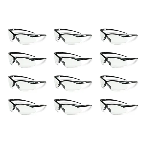 Jackson Safety Gafas de seguridad SG – Protección ocular para hombres y mujeres – ANSI Z87.1 (paquete de 12)