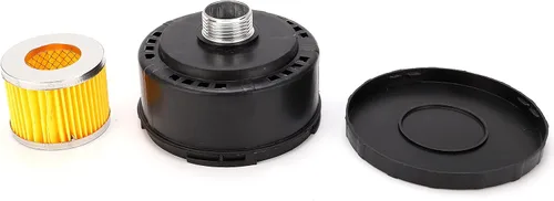 Miniatura 6 de Filtro de bomba de compresor de aire 3/4,1/2 "Npt Compresor silenciador de admisión,Silenciador de admisión de aire,Filtro de compresor de aire