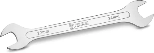 Miniatura 21 de Capri Tools 11850-0607 - Llave de extremo abierto súper delgada de 6 mm x 7 mm, métrica