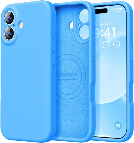 Miniatura 40 de LOVE 3000 Compatible con Funda para iPhone 15, [Cámara de Cobertura Completa de Silicona Suave] [Protección contra Caídas de 8 pies], Forro de Negro