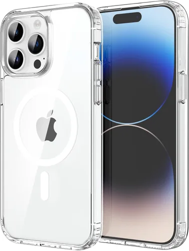 Miniatura 12 de CACOE Funda magnética para iPhone 12 y iPhone 12 Pro de 6.1 pulgadas - Compatible con MagSafe y soporte magnético para teléfono en el automóvil,