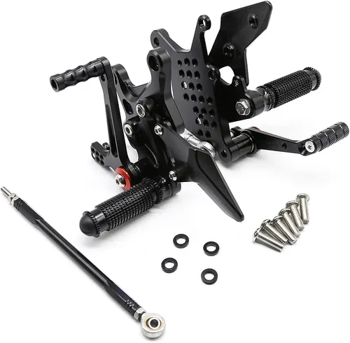 Miniatura 5 de FXCNC Juego trasero de motocicleta compatible con ZX25R 2020-2022 ZX4R 2023 ZX-4RR 2022-2024 Billet Juego de estriberas traseras totalmente
