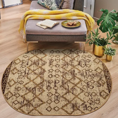 Miniatura 9 de Antep Rugs - Alfombras antideslizantes de 2 x 7 pies (antideslizante) con parte trasera de goma, de estilo antiguo, bohemio, marroquí y con pelo Azul
