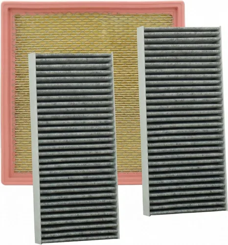 Miniatura 8 de Kit de filtro de aire de cabina de motor peine para Nissan Frontier 2.5L V8 2019 2018 2017 2016 2015 2014 2013 2012 2011 2010 2009 2008 2007 2006