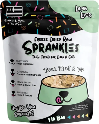 Miniatura 12 de Golosinas de hígado de res liofilizadas para gatos y perros, un solo ingrediente, totalmente natural, sin granos, con alto contenido de proteínas