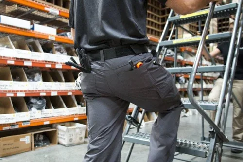Miniatura 3 de LAPG Pantalones Tácticos Core Cargo para Hombres, Cintura Elástica, Ligeros y Duraderos Ripstop CCW Pantalones Cargo para Hombres