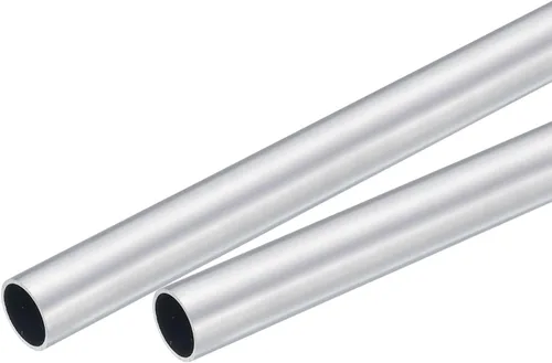 Miniatura 49 de uxcell Tubo redondo de aluminio 6063 0.157 in OD 0.118 in diámetro interior 11.811 in longitud tubería