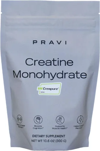 Creapure Creatine Monohydrate – 0.18 oz de creatina micronizada pura por porción – Fabricado en Alemania – Apoya la fuerza, potencia, resistencia,