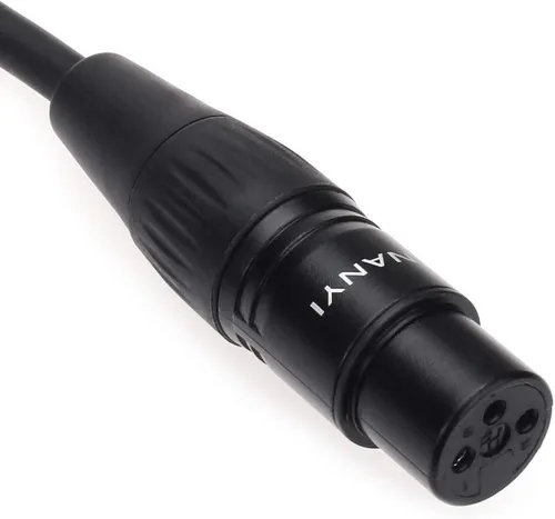 Miniatura 5 de NANYI Cable de micrófono XLR hembra a XLR macho, 1.6 pies