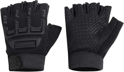 Miniatura 15 de Guantes de ciclismo sin dedos para niños, transpirables, antideslizantes, absorben los golpes, guantes de ciclismo para niños, niñas, niños, pesca