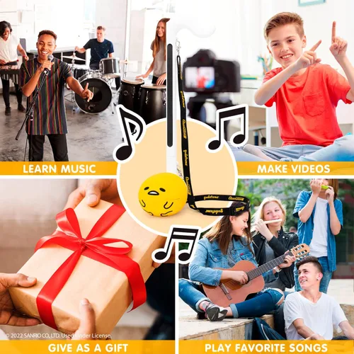 Miniatura 4 de Otamatone Deluxe [Sanrio Gudetama] Instrumento Musical Electrónico Sintetizador Portátil de Japón Maywa Denki de Japón