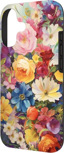 Miniatura 2 de Watercolor Flower Garden Botanical Art Case for iPhone 17