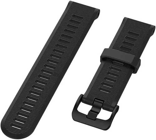 Miniatura 2 de Muovrto Correa de repuesto para Garmin Forerunner 945/935, correa de silicona para reloj Garmin Fenix 5/Approach S60/Fenix 6 Negro