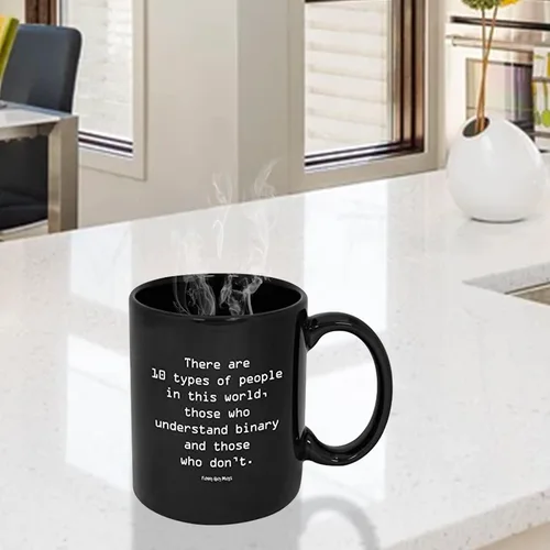 Miniatura 3 de Funny Guy Mugs - Taza de 11 onzas, Negro