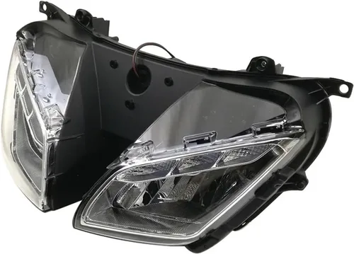 MaNboc Faro delantero para motocicleta, faro delantero LED, compatible con Yamaha FJ-09 MT-09 Tracer 900 15-17