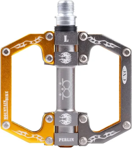 Miniatura 6 de TXJ Sports Pedales de bicicleta de montaña Rodamiento sellado Pedales de bicicleta de aleación de aluminio antideslizante para BMX MTB Road Bike 9/16